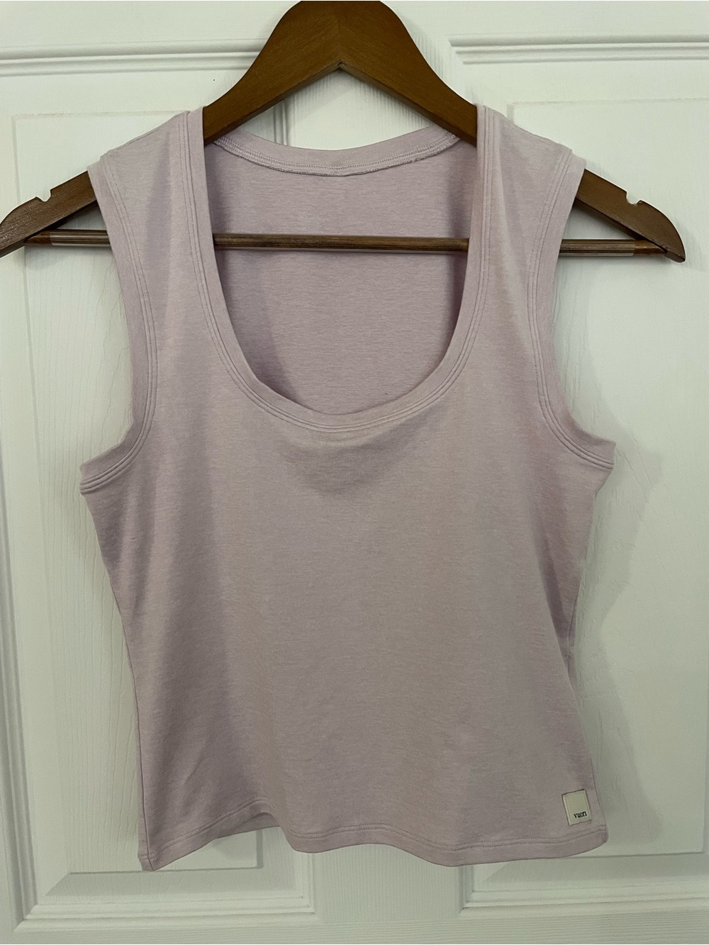 Vuori Halo Essential Scoop Tank Bloom Heather Size S